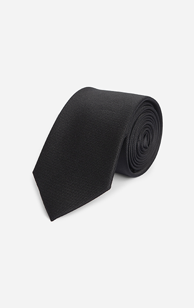 Black Twill Tie